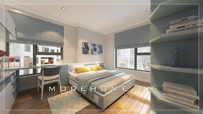 Nội thất phòng ngủ gỗ công nghiệp